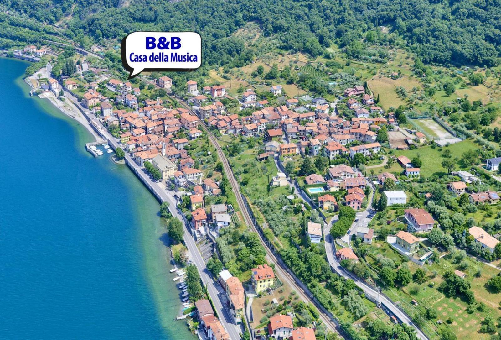 B&B-Foresteria Casa Della Musica Lake Como Mandello del Lario Extérieur photo
